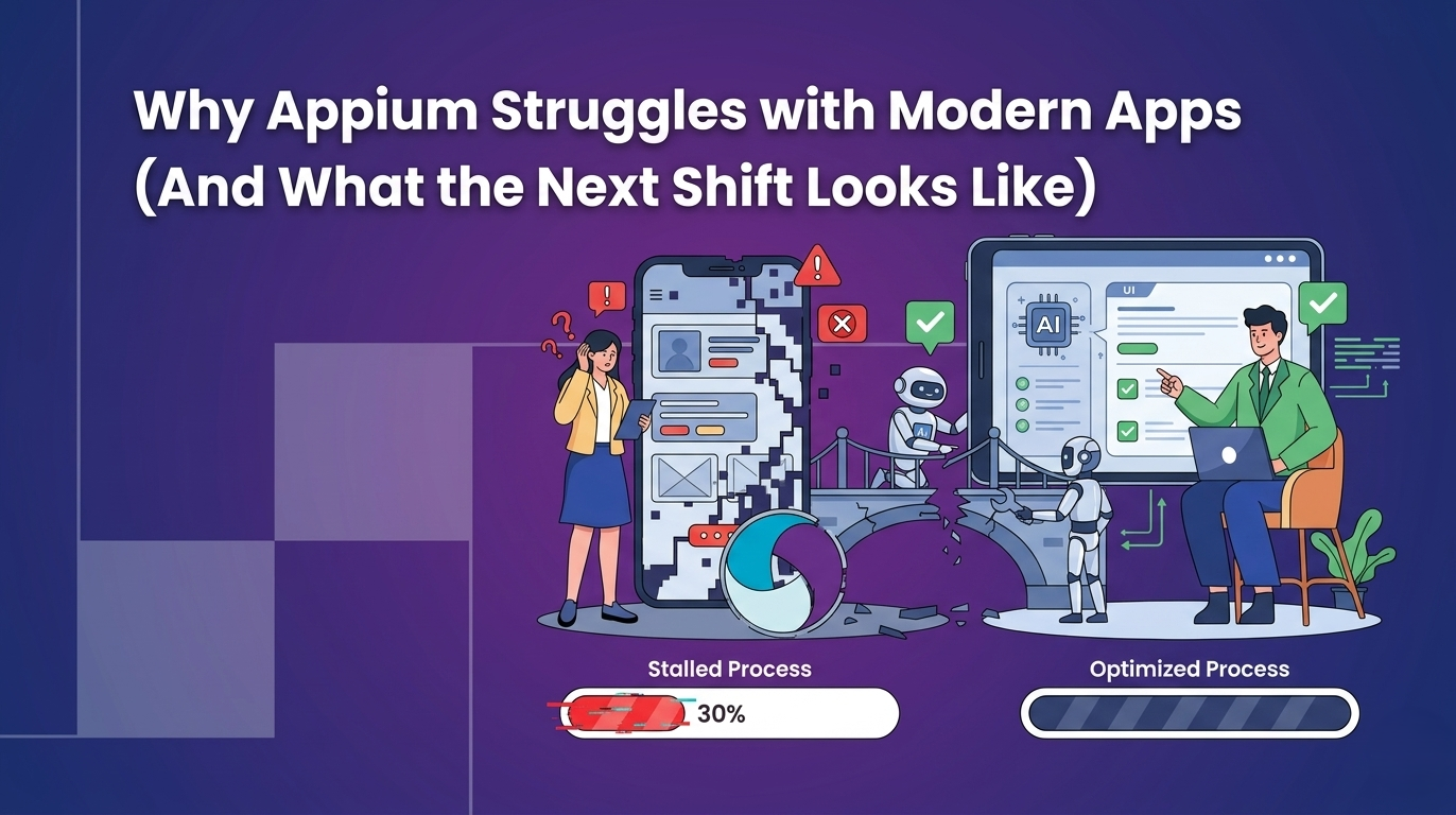 Why Appium Struggles with Modern Apps (And What the Next Shift Looks Like) - QApilot
