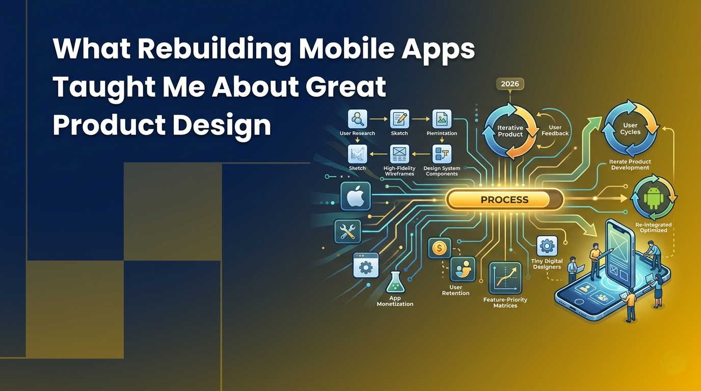 What Rebuilding Mobile Apps Taught Me About Great Product Design - QApilot Blog